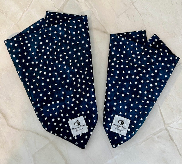 Over The Collar Bandana Patriotic Stars