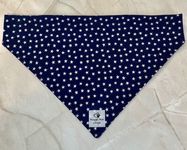 Over The Collar Bandana Patriotic Stars