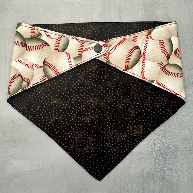 Reversible Snap-On Dog Bandanas