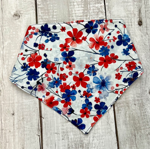 Reversible Snap-On Dog Bandanas