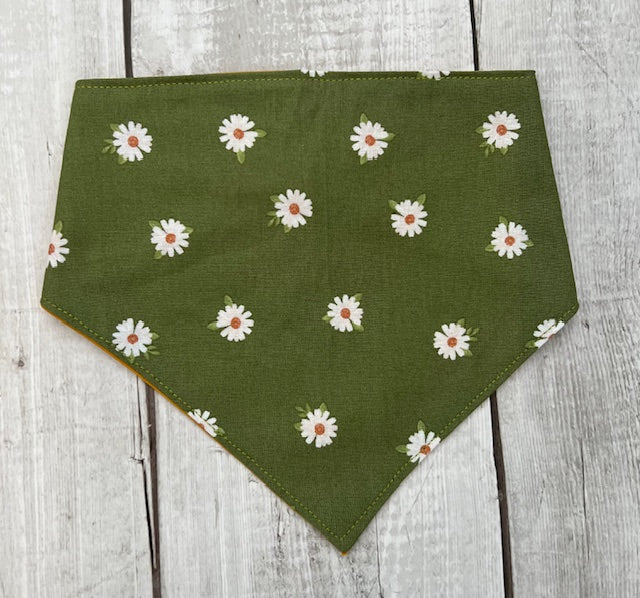 Reversible Snap-On Dog Bandanas
