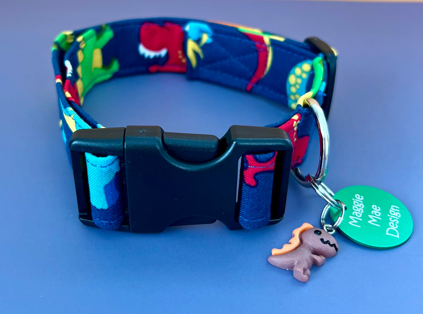 Digging Dinosaurs Dog Collar