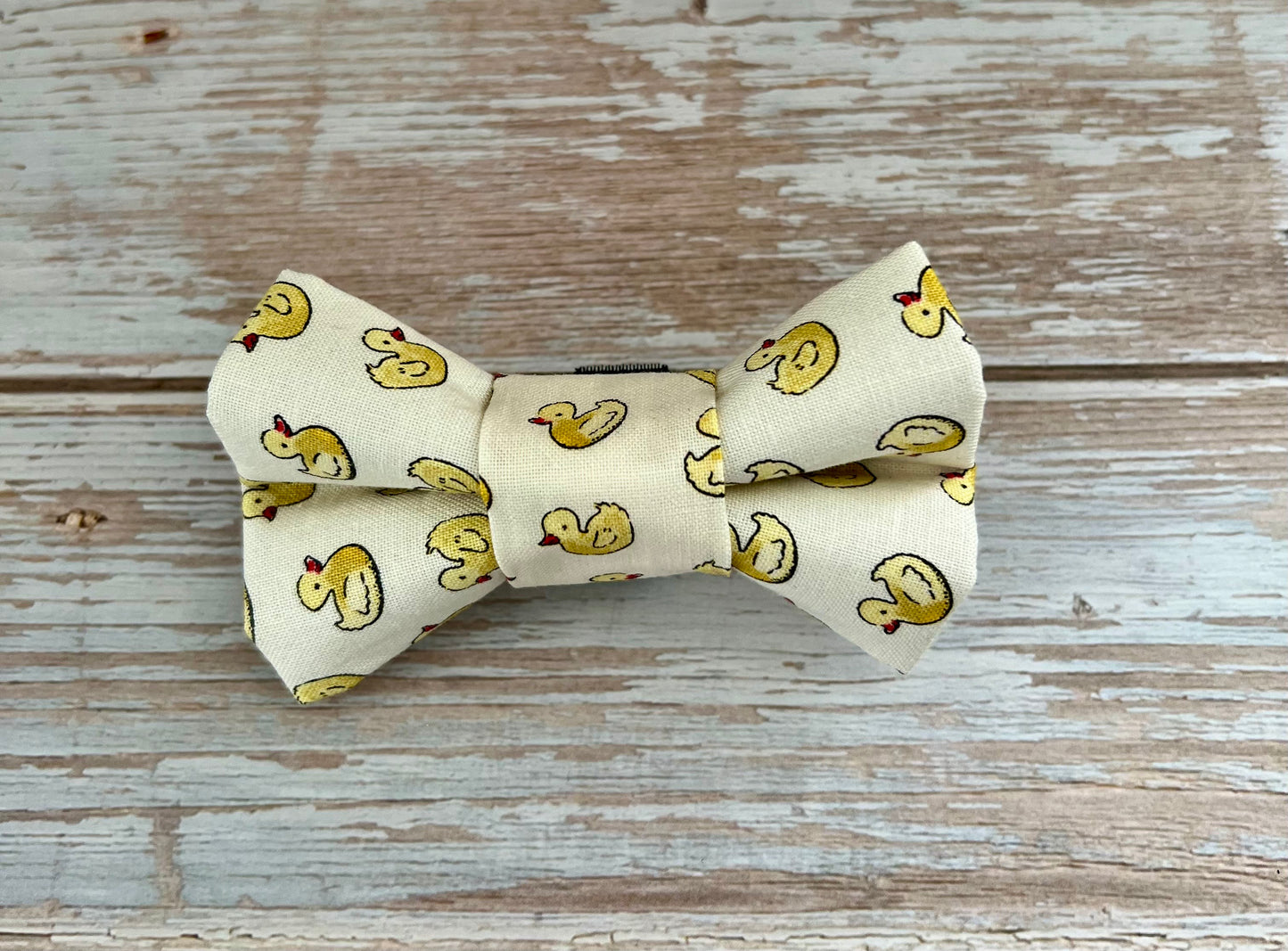 Rubber Ducky Dog Bow Tie