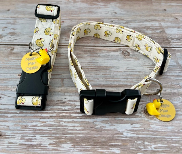 Rubby Ducky Dog Collar