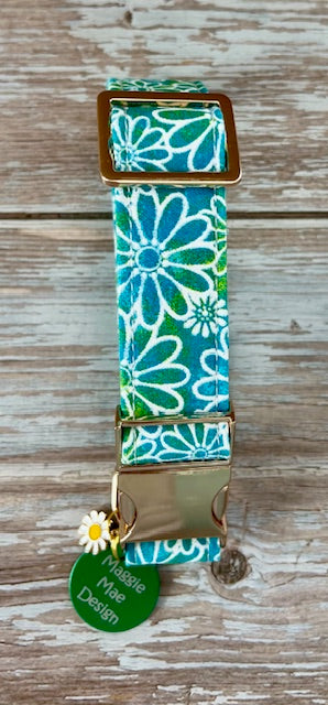 Groovy Garden Pups Dog Collar