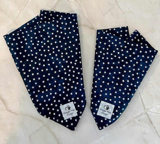 Over The Collar Bandana Patriotic Stars