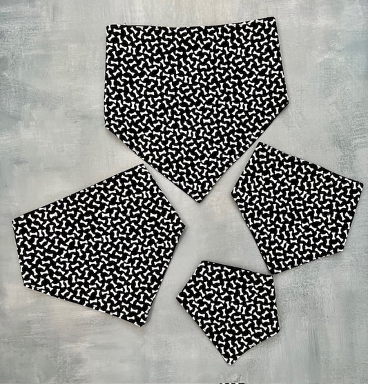 Reversible Snap-On Dog Bandanas