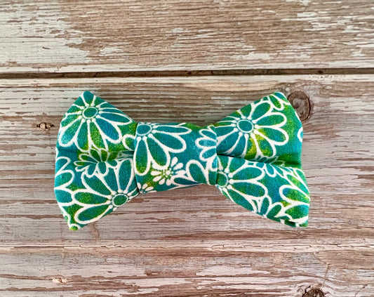 Groovy Garden Pups Dog Bow Tie
